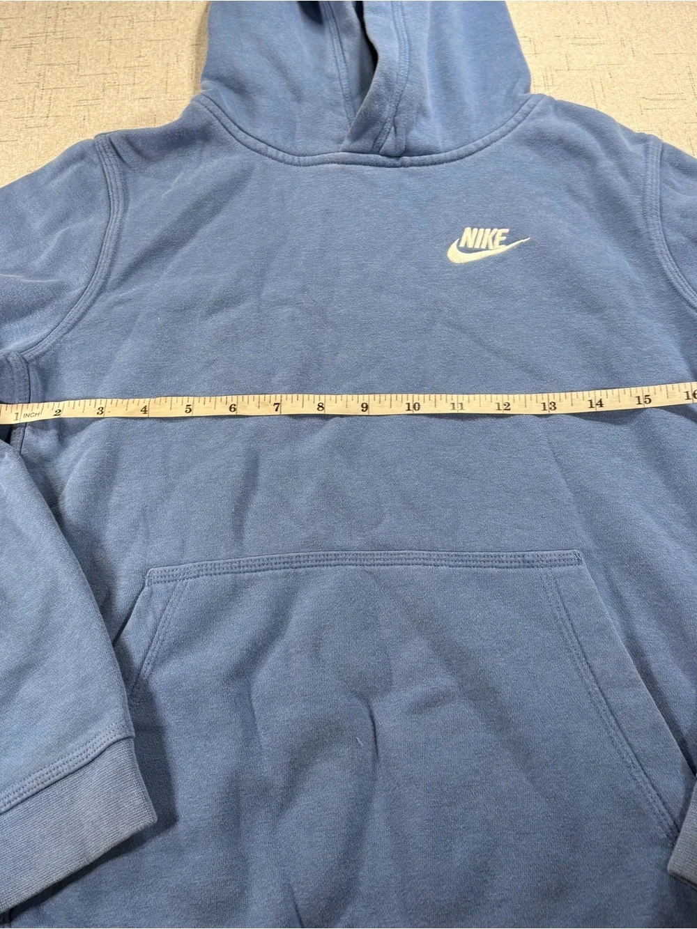 Nike Boys Blue Pullover Hoodie